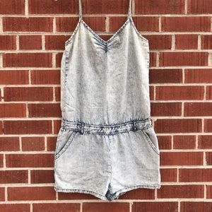 100% cotton “denim” romper from Decree